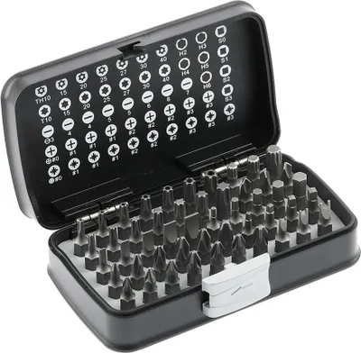 Produktbild von Bit-Set 50-teilig Högert Schrauberbit-Satz HT1R461 Akkuschrauber- Schraubendreher-Bits