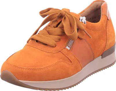 Produktbild von Gabor Sport Damen Schnürschuhe Sportlich Gummisohle Braun