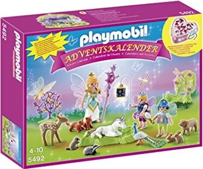 Produktbild von PLAYMOBIL 5492  Adventskalender Einhorngeburtstag im Feenland