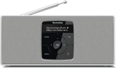 Zdjęcie produktu dla TECHNISAT Radio przenośne 2x1W Akumulator/sieć FM DAB+ Bluetooth ws