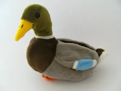 Produktbild von Plüschtier Ente 33x22 cm, Stofftiere Kuscheltiere Wildente Erpel Vogel Vögel