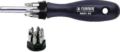 Image de tournevis avec set d'accessoires 12pcs. magnétique 8801-00
