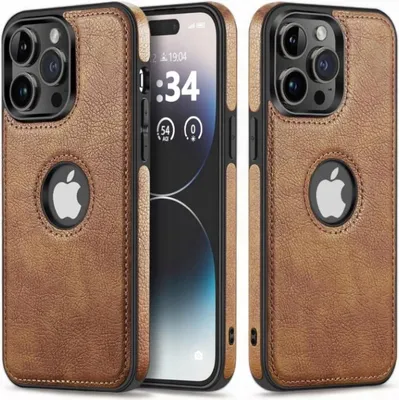 Zdjęcie produktu dla Etiu Iphone 15 Pro |E- Skóra | Plecki Obudowa Skórzana | Pokrowiec Skórzany
