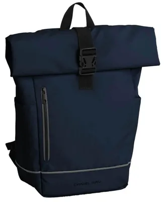 Produktbild von Daniel Ray Rucksack Bellevue mit gepolstertem Rücken - Moderner Rolltop-Rucksack mit Laptopfach in Navy
