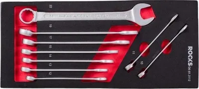 Obrázek produktu pro Sada Plochých Klíčů 10-22 Mm, 9 Ks