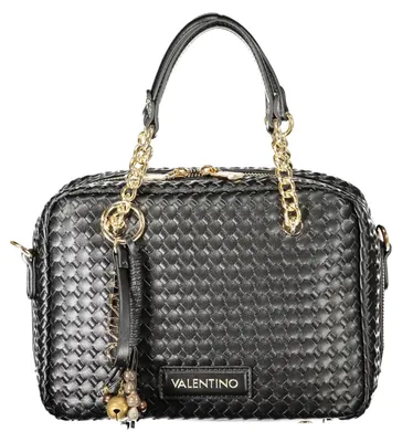 Produktbild von Stilvolle schwarze Handtasche für Damen mit vielseitigen Details