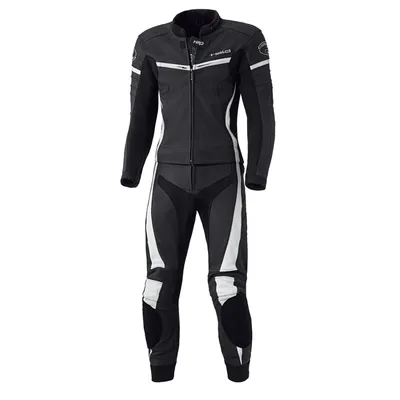 Produktbild von Held Spire 2-Teiler Damen Motorrad Lederkombi, schwarz/weiß, 76