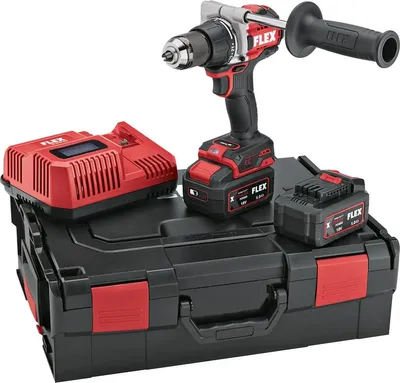 Produktbild von FLEX Akku-Bohrschrauber DD 2G 18.0-EC HD/5.0 Set - 531274