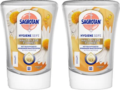 Image de Sagrotan Savon pour les mains No Touch Recharge Fleur de Lotus 250ml 2pcs