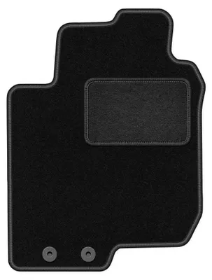 Image de Tapis conducteur en moquette pour Kia Cee`d I 2006-2012 (à hayon/SW/break) – 1 pièce, noir, sur mesure – Wielganizator LUX