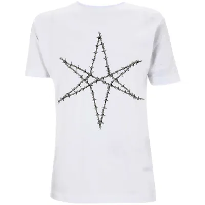 Obrázok produktu pre Bring Me The Horizon Barbed Wire (Back Print) White L Tričko