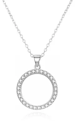 Immagine prodotto di Anello di collana in argento alla moda AGS1604/47 (catena, ciondolo)