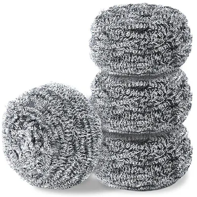 Kalkentfernungsring 4er-Set aus Edelstahl, wiederverwendbar