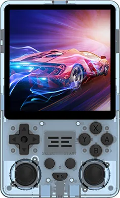 Produktbild von Powkiddy Handheld-Spiel, 4,0-Zoll-IPS-High-Clear-Bildschirm, Open-Source-Spielkonsole, WiFi 2.4G-Modell, BT-Funktion, 64-Bit-3D-Simulatoren, wiederaufladbare Batterie mit langer Laufzeit, riesiges Dual-Card-Design fuer Spiele, tragbarer Gaming-Player