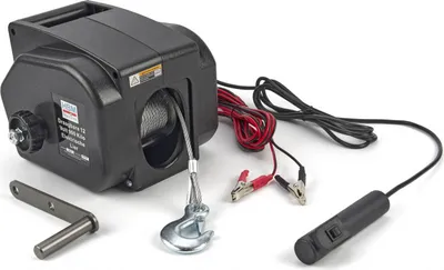 Produktbild von HBM tragbare elektrische Seilwinde 12 Volt 900 kg