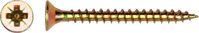 Produktbild von Gelb Verzinkt Holzschraube 4,0*12Mm - 510 4,0*12K