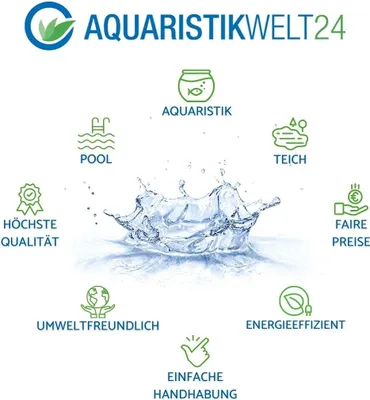 Produktbild von AquaOne Solarschlauch Poolschlauch 6 Meter 38mm 1 1/2' Muffenabstand 1,5m Schwimmschlauch Saugschlauch Pool Schlauch