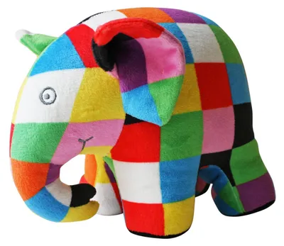 Produktbild von Elmar: Plüsch-Elefant Elmar