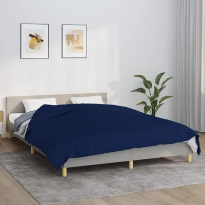 Obrázok produktu pre Záťažová deka The Living Store modrá 220x235 cm 15 kg látka