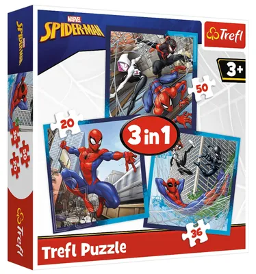 Obrázek produktu pro Trefl 34874, 50 kusů, Kreslené filmy, 3 rok/roky