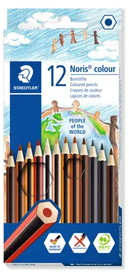 Zdjęcie produktu dla STAEDTLER® 185 C12POW Kredka Noris colour    100% PEFC