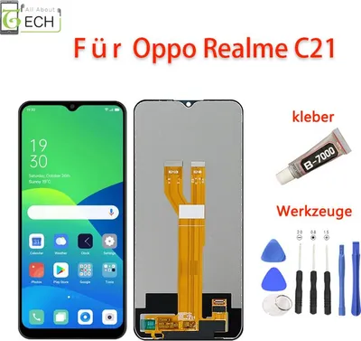Produktbild von Für Oppo Realme C21 LCD Display RMX3201 Bildschirm Touchscreen