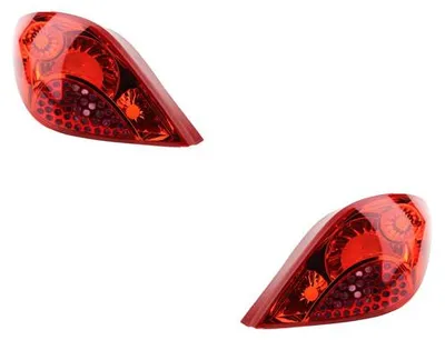 Produktbild von Heckleuchte passend für Peugeot 207 02/06-06/09 Set Links und Rechts 6350Y7 6351Y7 Johns