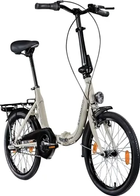 Produktbild von Zündapp ZF40 20 Zoll Klapprad Klappfahrrad Faltrad StVZO Faltfahrrad Erwachsene Damen Herren tiefer Einstieg