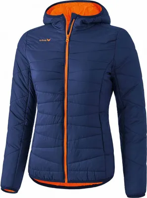 Produktbild von Erima Steppjacke Damen new navy/orange fire 38