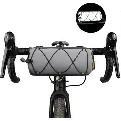 Productafbeelding van Stuurtas, fietstas, schouderband, racefiets, reflecterend, grijs