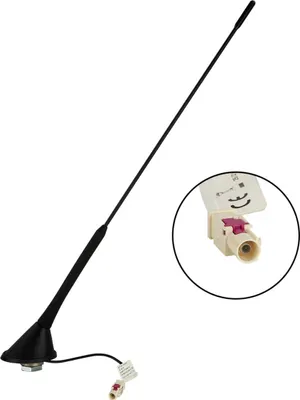 Zdjęcie produktu dla Antena dachowa AM/FM, nachylenie 60°, zasilanie fantomowe 12 V