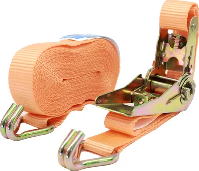 Produktbild von 4x Profi Ratschen Spanngurt Spanngurte Zurrgurt 2-tlg 6m 0,8t 0,8to 800kg ORANGE