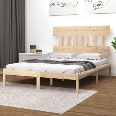 Produktbild von The Living Store Massivholzbett 200x200 cm