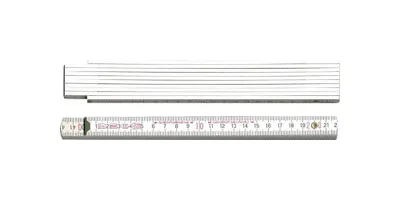 Image de Mètre pliant L.2m l.16mm mm/cm EG III hêtre blanc BMI