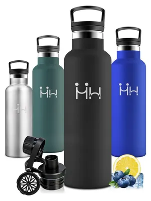 Produktbild von Motswedi Trinkflasche 750ml, Auslaufsicher, Trinkflasche Edelstahl, Kalt&Warm, T