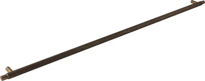 Produktbild von Stangengriff Manor L ø 14mm, LA 640mm, Möbelgriff Breite 694mm, Aluminium/ZN Messing antik