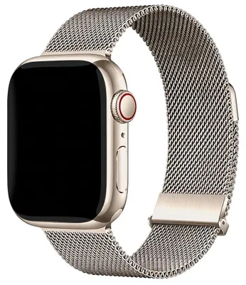 Productafbeelding van imoshion Milanees magnetisch bandje voor de Apple Watch | 38/40/41/42 mm - Starlight, AI-gegenereerde afbeelding