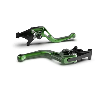 Produktbild von Kupplungshebel LSL BOW L16 mit ABE kurz für Honda CBF FA F CB R RA Big One VFR X Crossrunner Crosstourer EX RS 800 - 1300 ccm Bj. 1993 - 2019, Farbe Hebel:grün, Farbe Versteller:schwarz
