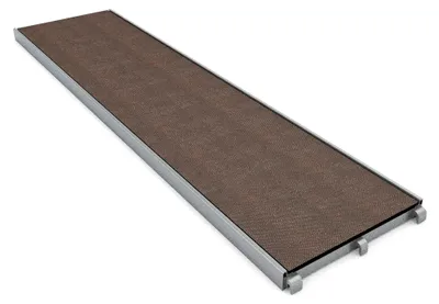 Produktbild von Alu-Rahmentafel Quadro 2,57 m x 0,61 m mit Sperrholzbelag