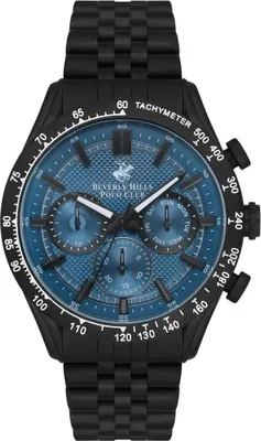 Produktbild von Herrenuhr BEVERLY HILLS BP3316X.690 in Marineblau, modisches Geschenk