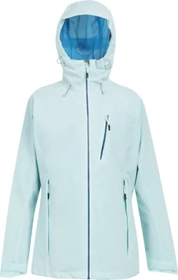 Produktbild von Regatta dámská skořepinová bunda Birchdale, nepromokavá RG3330 (40 CZ) (Bělená tyrkysová)