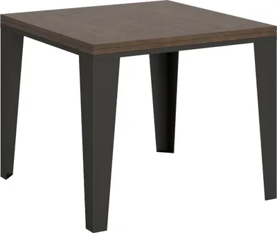 Produktbild von ITAMOBY - Ausziehtisch 90/180x90 cm Flame Libra Nussbaum Gestell in Anthrazit