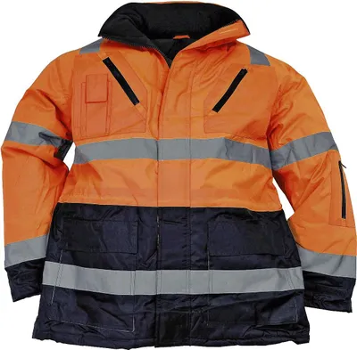 Produktbild von Warnparkas neongelb neonorange