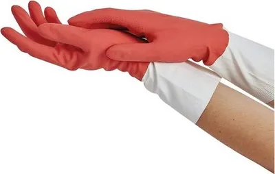 Image de Gants Latex Naturel Bicolores Mapa Protection Mains Polyvalente Et Réutilisable - Dimartino