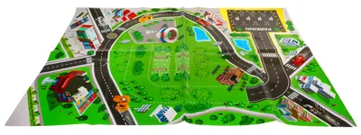 Image de Parking Pour les enfants à partir de 3 ans. Héliport + tapis