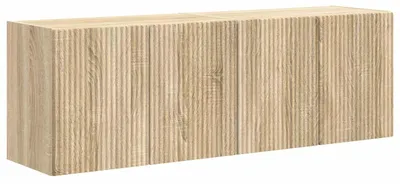 Produktbild von vidaXL TV-Wandschrank 2 stk. Sonoma-Eiche Holzwerkstoff