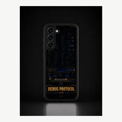 Image de Coque de protection pour Samsung S23 Plus, étui de téléphone avec motif de débogage – LUNØIR ©