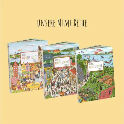 Produktbild von Die Mimi Wimmelbuch-Reihe - Alle drei Bücher im Set