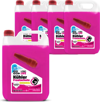 Produktbild von Kühlerfrostschutz G12 / G12+ | Kühlflüssigkeit 5 Jahre bis -35°C | 20L
