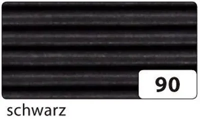 Zdjęcie produktu dla Folia 741090 Tektura falista - 50 x 70 cm, czarna